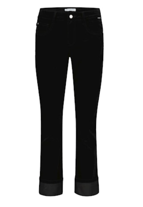 Kate velvet pants - black