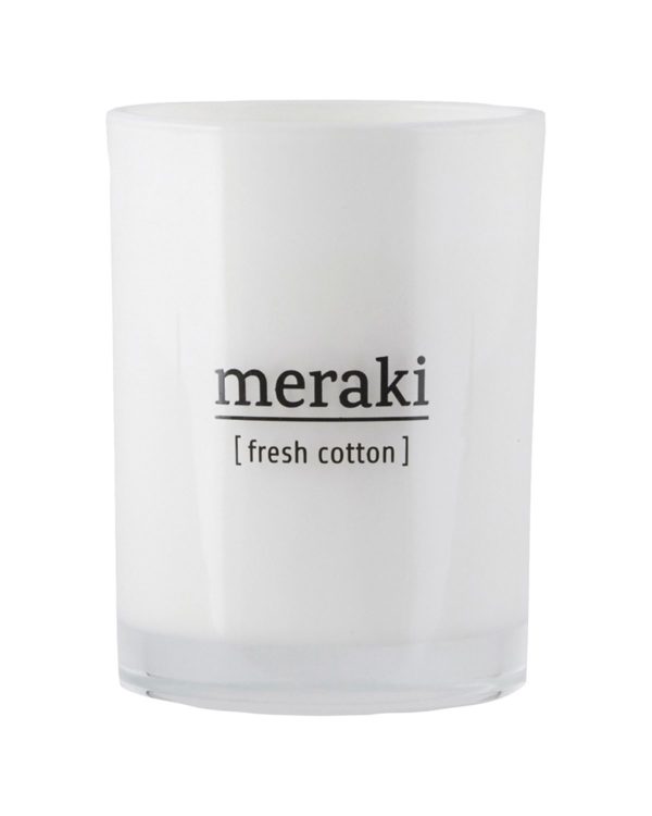Meraki Duftlys SMALL  - Fresh cotton