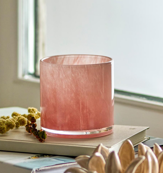 Sakkara candle holder - pink