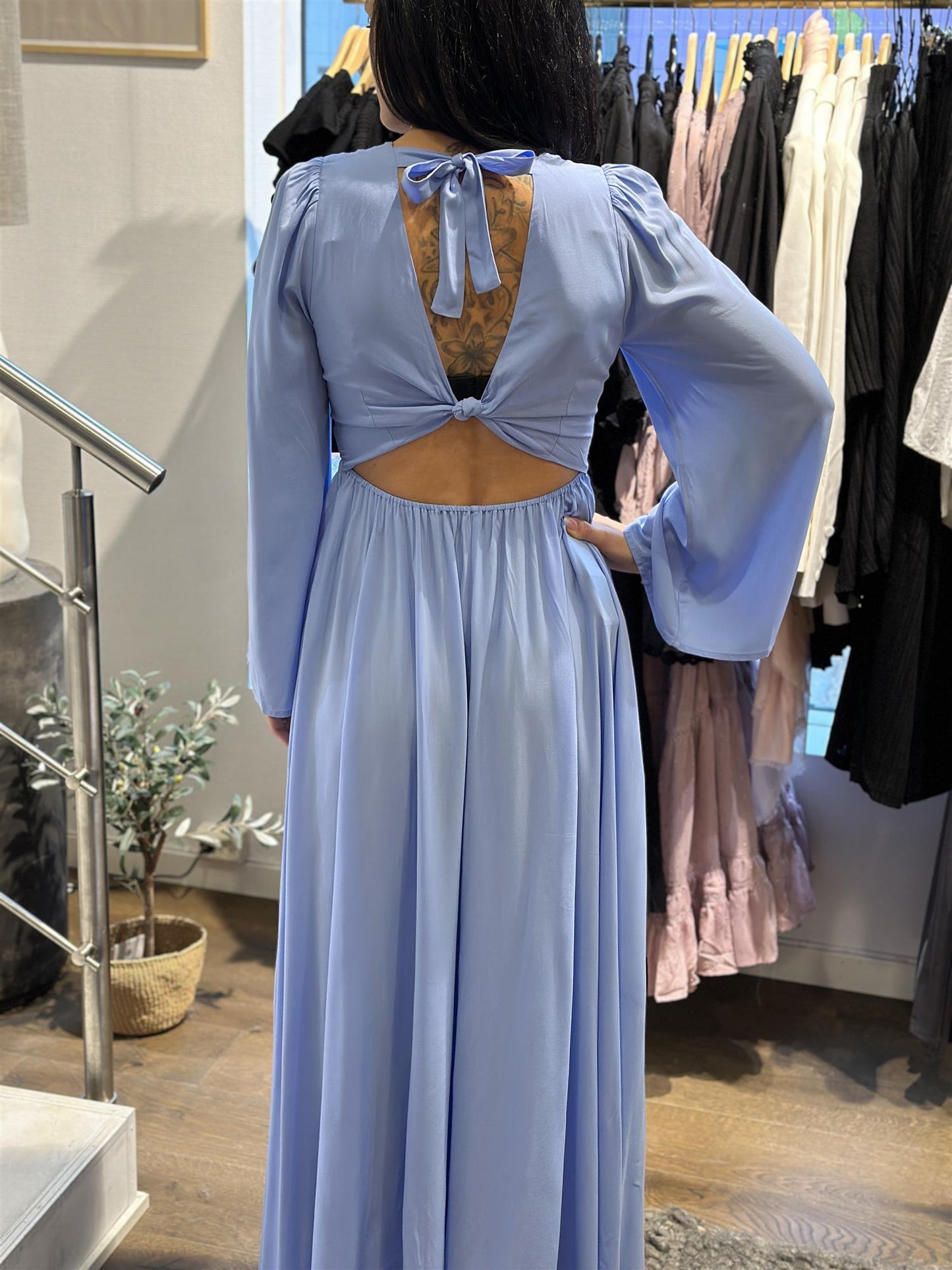Milena Maxi Dress - Vista blue